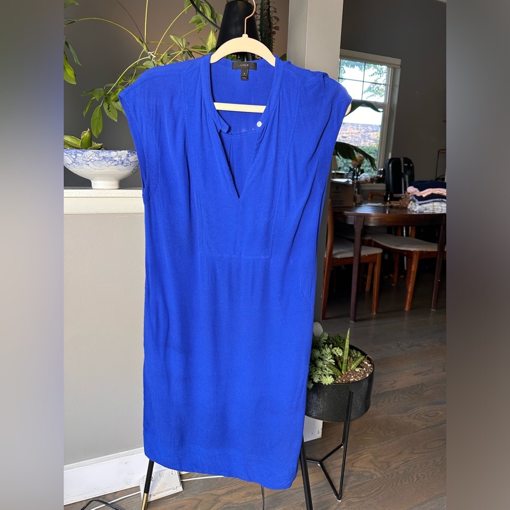 J. Crew Crepe Shift Dress
